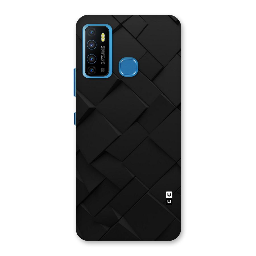Black Elegant Design Back Case for Infinix Hot 9