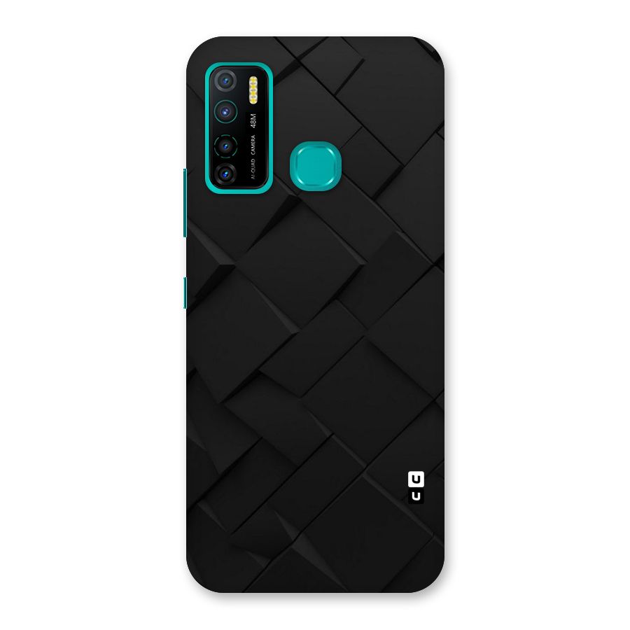 Black Elegant Design Back Case for Infinix Hot 9 Pro