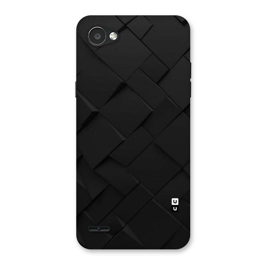 Black Elegant Design Back Case for LG Q6
