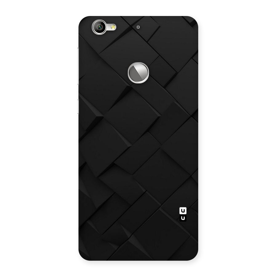 Black Elegant Design Back Case for LeTV Le 1s