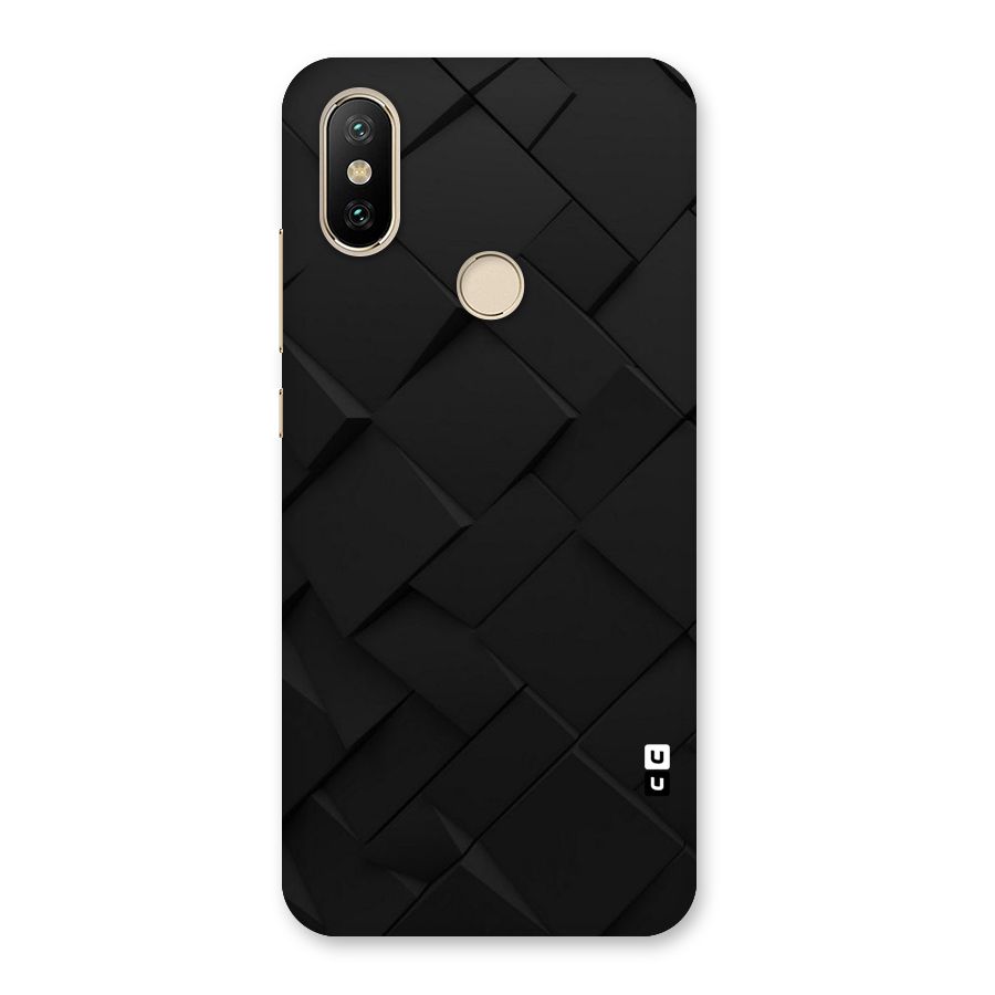 Black Elegant Design Back Case for Mi A2