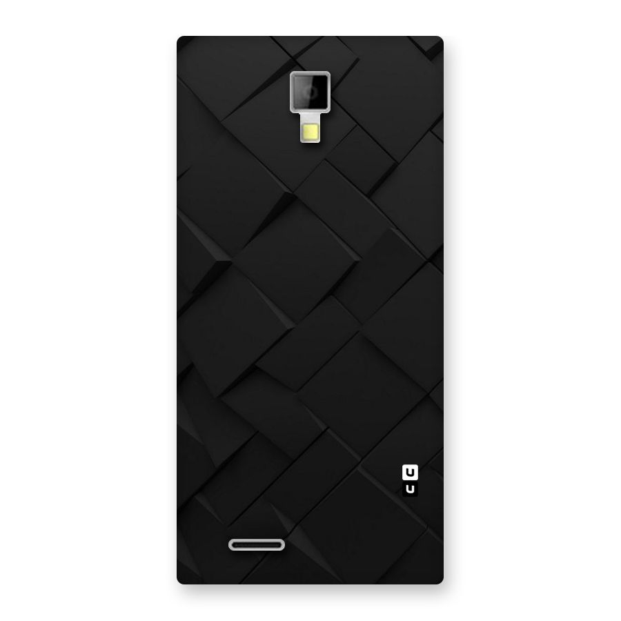 Black Elegant Design Back Case for Micromax Canvas Xpress A99