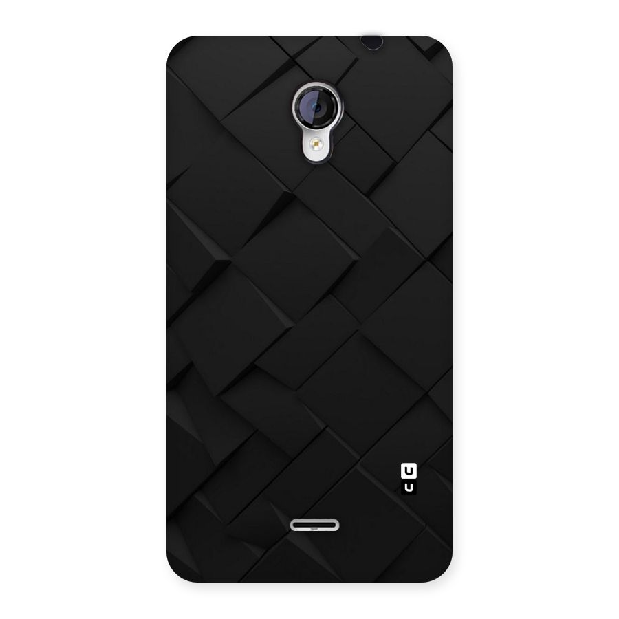 Black Elegant Design Back Case for Micromax Unite 2 A106