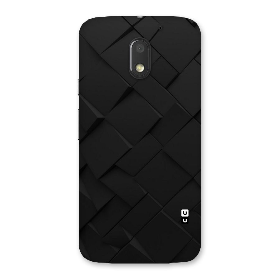 Black Elegant Design Back Case for Moto E3 Power