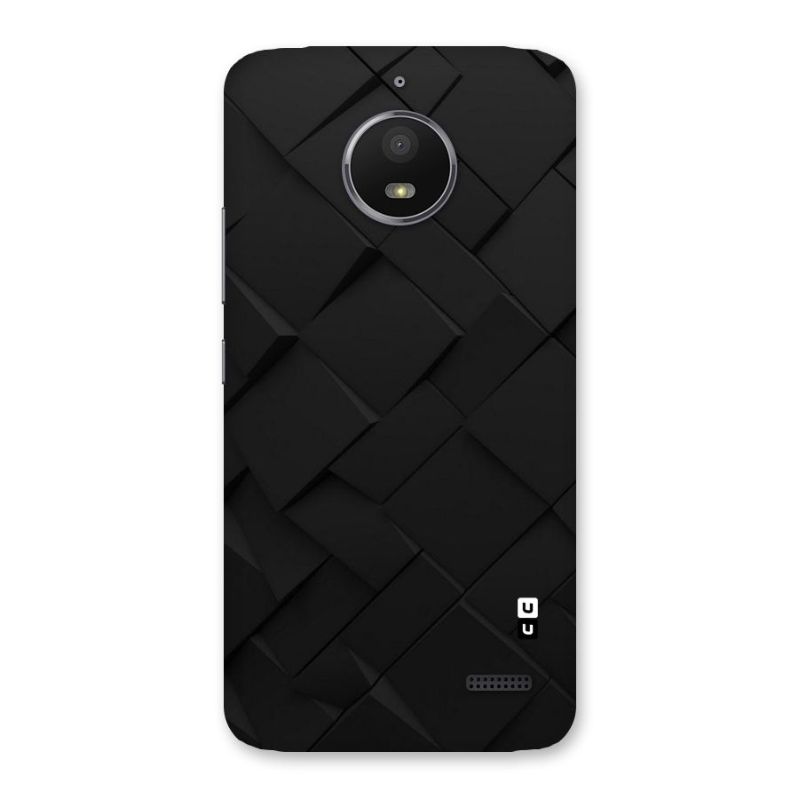 Black Elegant Design Back Case for Moto E4