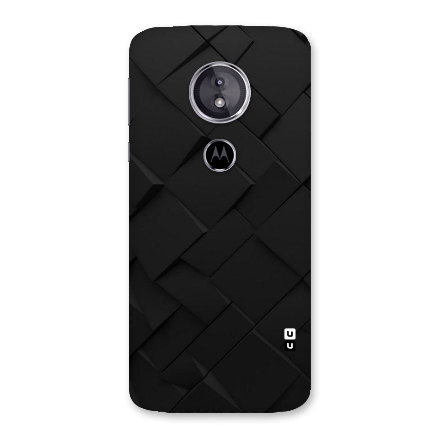 Black Elegant Design Back Case for Moto E5