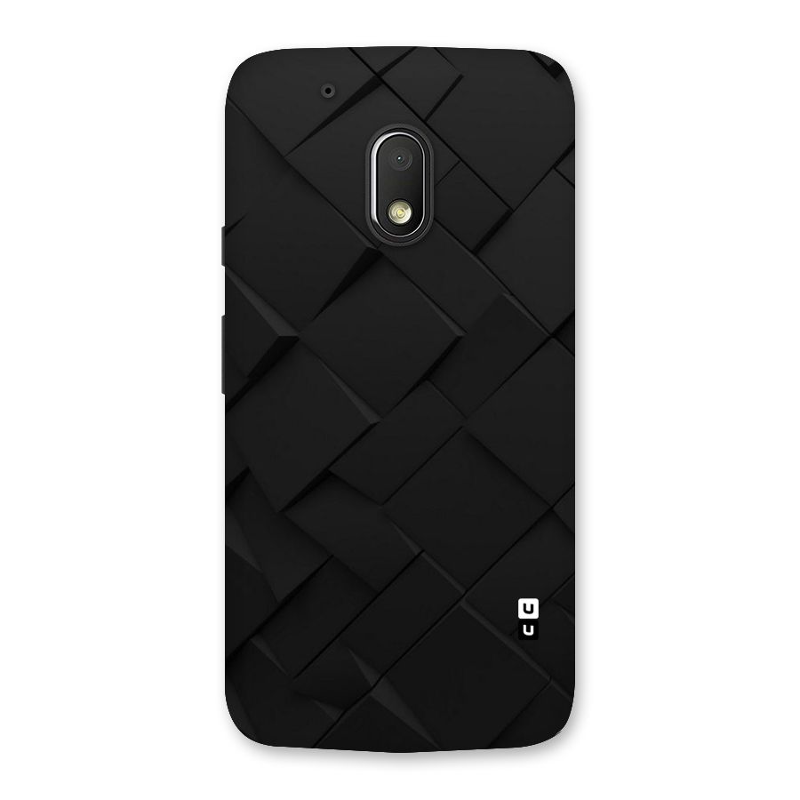 Black Elegant Design Back Case for Moto G4 Play