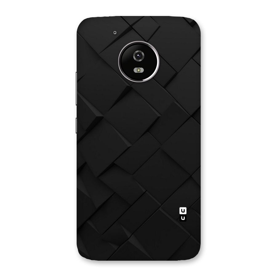 Black Elegant Design Back Case for Moto G5