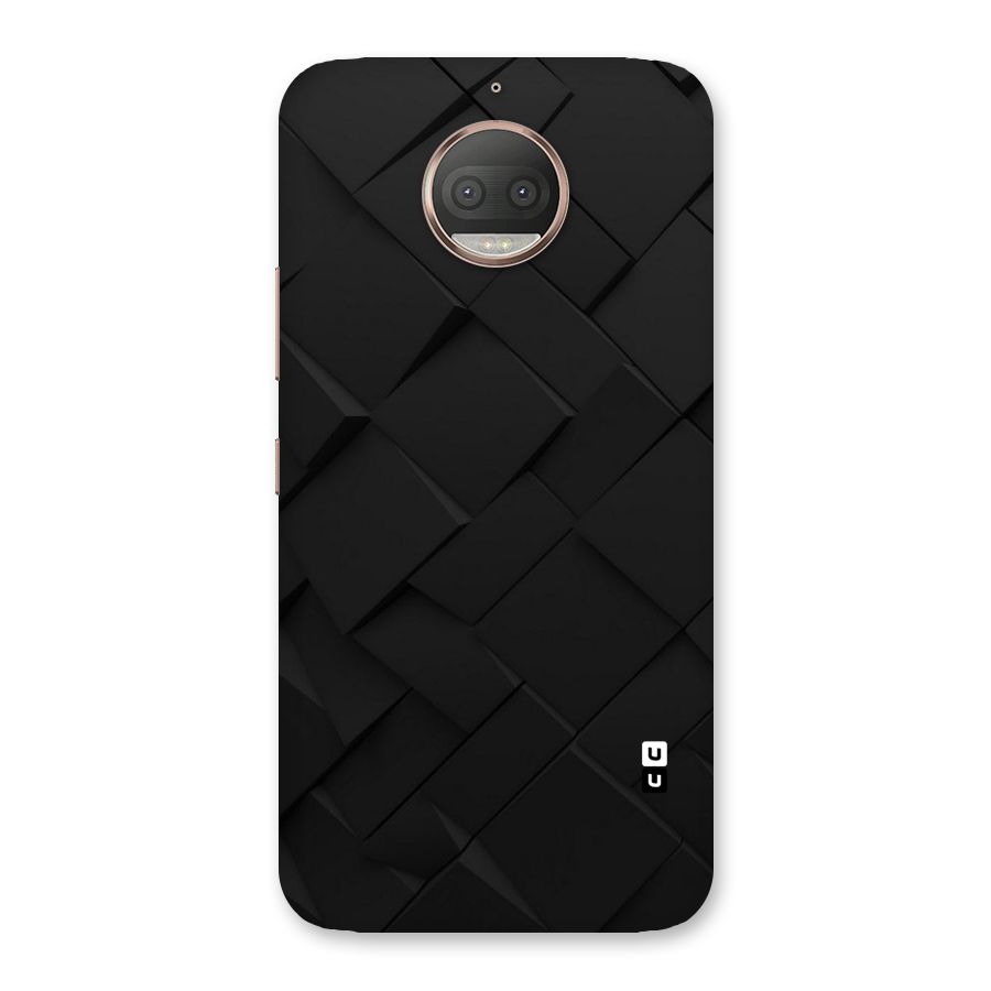 Black Elegant Design Back Case for Moto G5s Plus