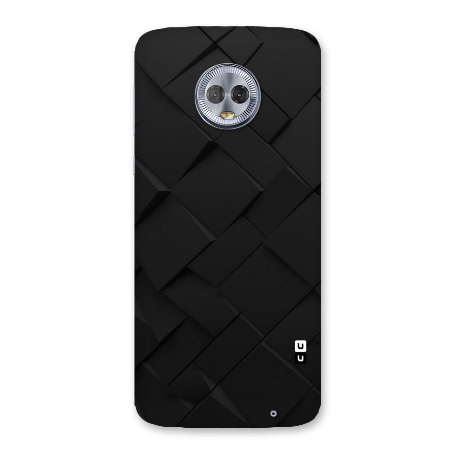 Black Elegant Design Back Case for Moto G6 Plus