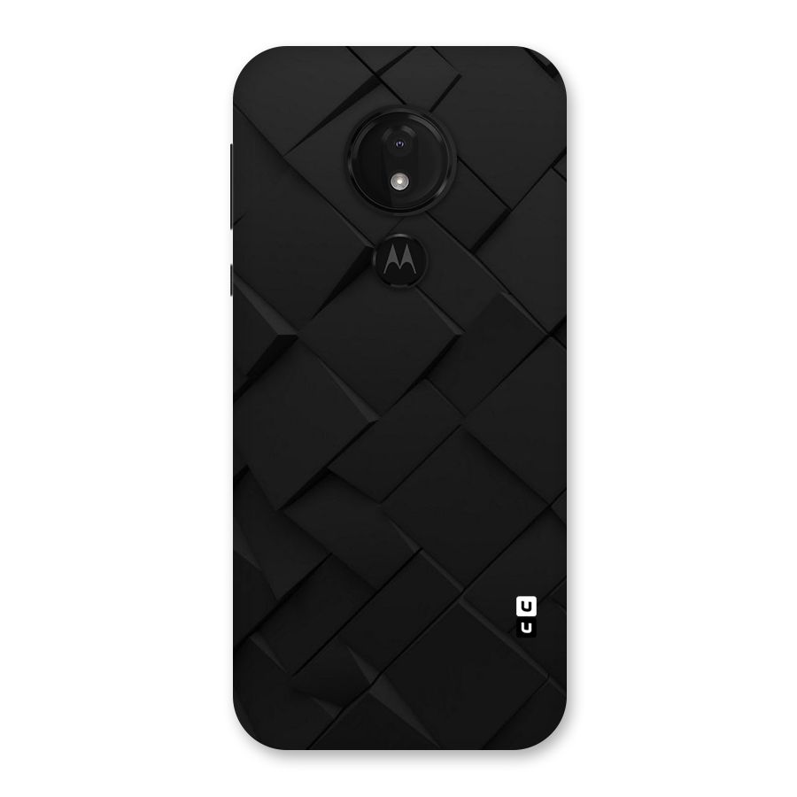 Black Elegant Design Back Case for Moto G7 Power