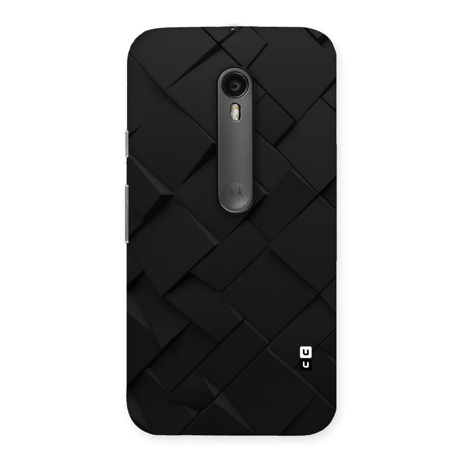Black Elegant Design Back Case for Moto G Turbo
