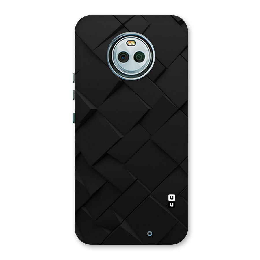 Black Elegant Design Back Case for Moto X4