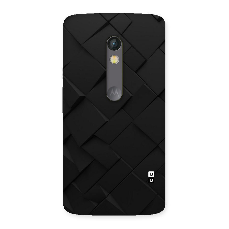 Black Elegant Design Back Case for Moto X Play