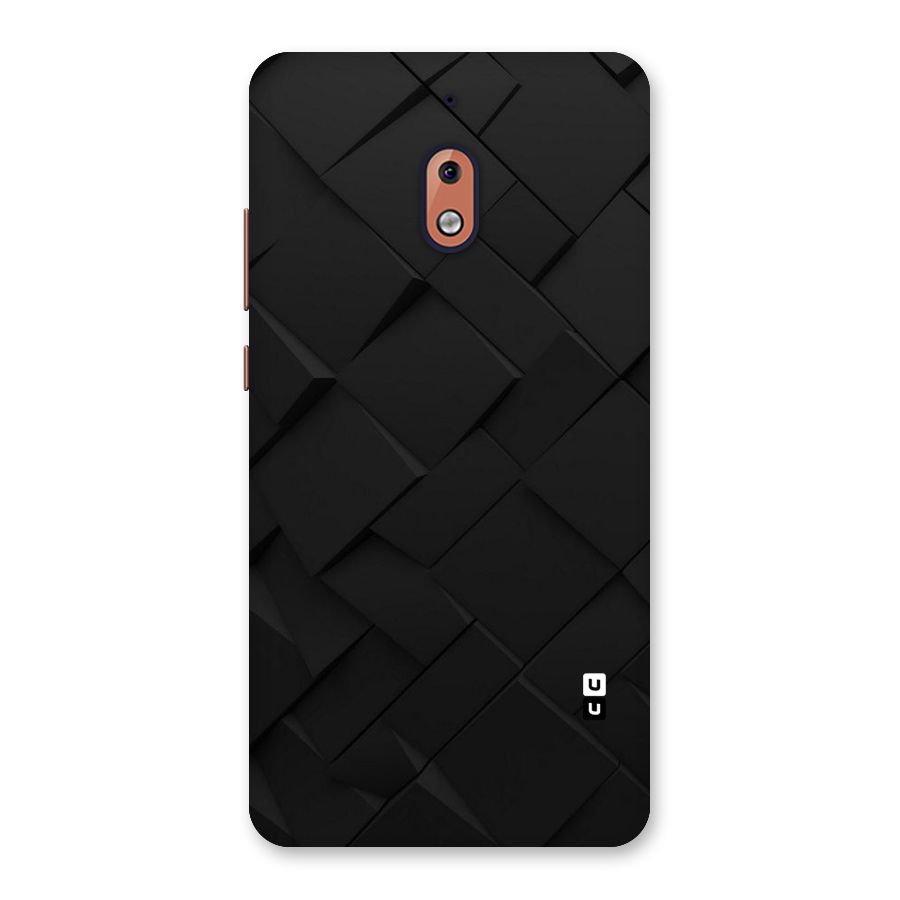 Black Elegant Design Back Case for Nokia 2.1