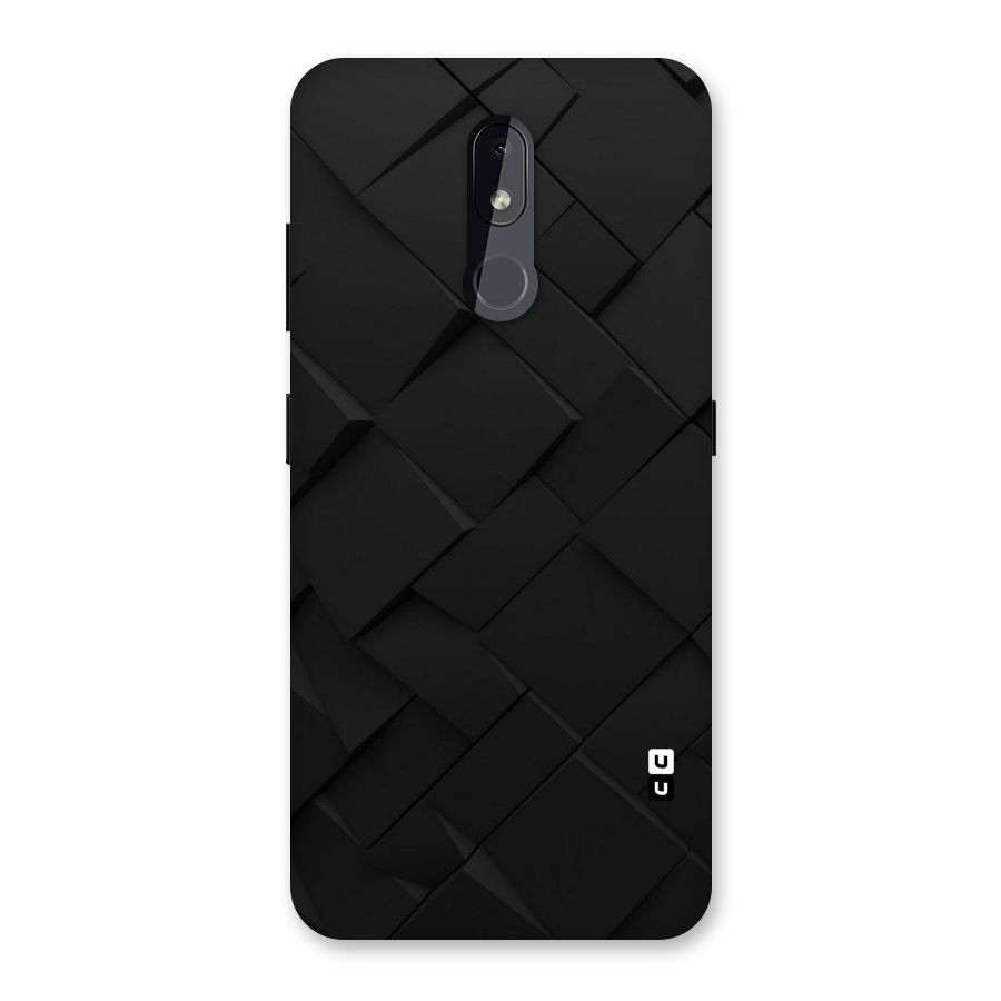 Black Elegant Design Back Case for Nokia 3.2