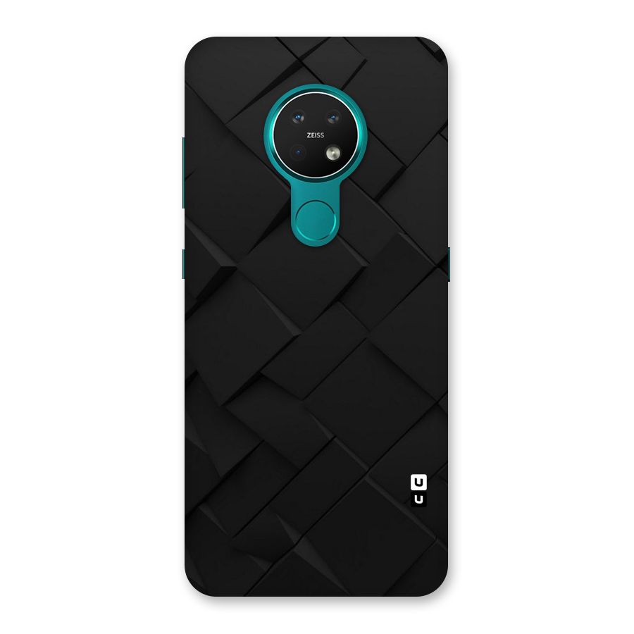 Black Elegant Design Back Case for Nokia 7.2