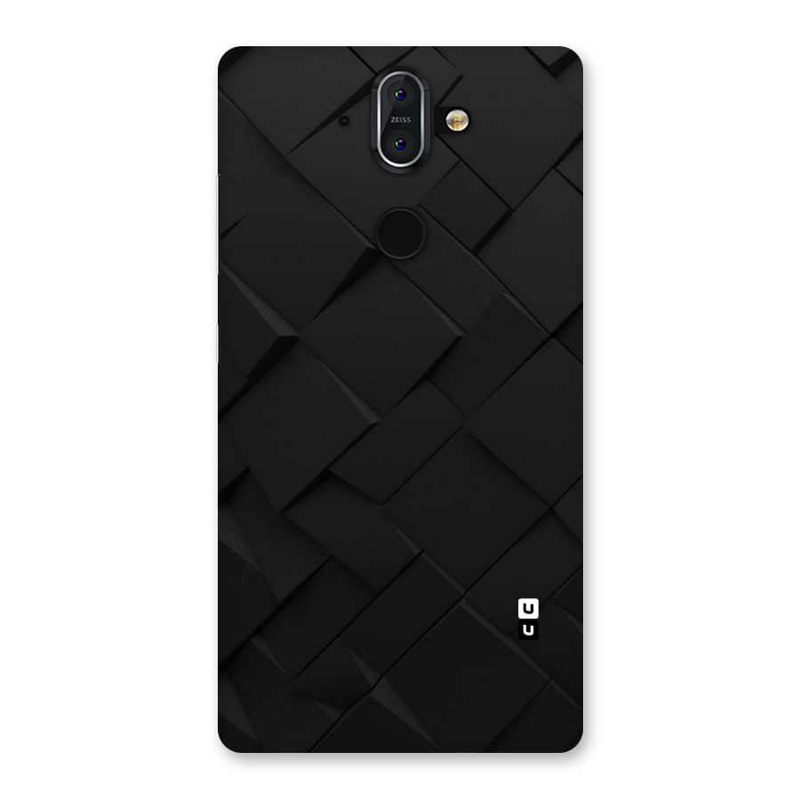 Black Elegant Design Back Case for Nokia 8 Sirocco
