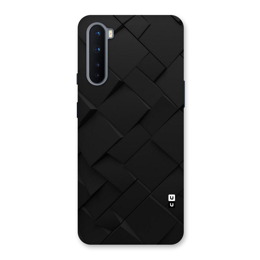 Black Elegant Design Back Case for OnePlus Nord