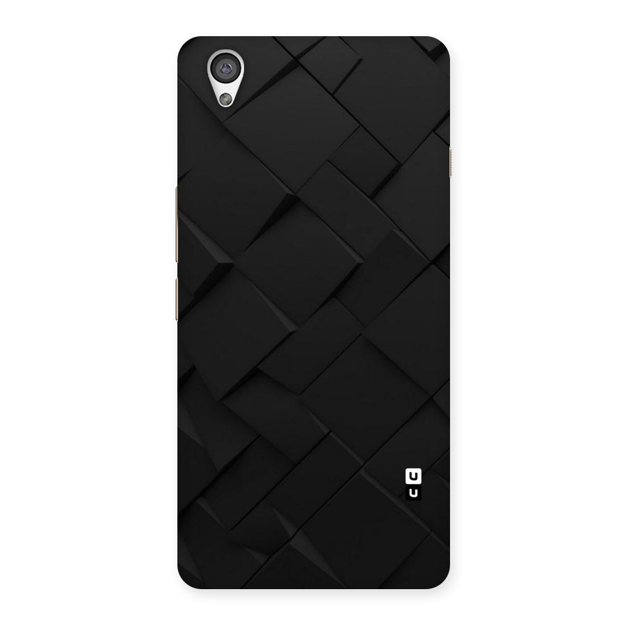 Black Elegant Design Back Case for OnePlus X