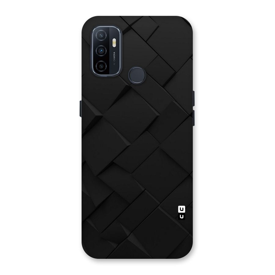 Black Elegant Design Back Case for Oppo A32