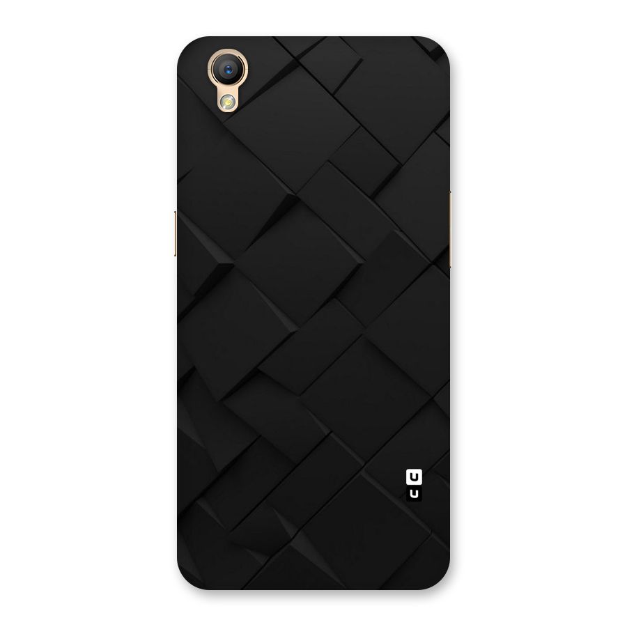 Black Elegant Design Back Case for Oppo A37