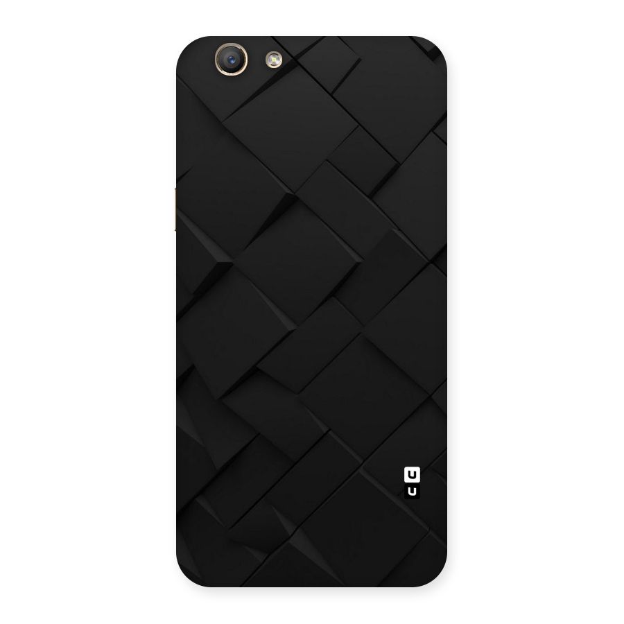 Black Elegant Design Back Case for Oppo A59