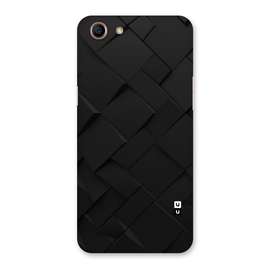 Black Elegant Design Back Case for Oppo A83 (2018)