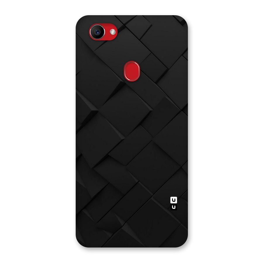 Black Elegant Design Back Case for Oppo F7