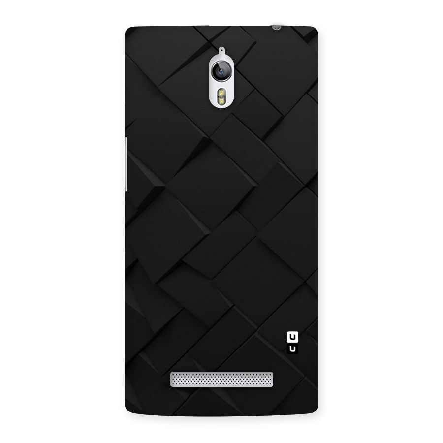 Black Elegant Design Back Case for Oppo Find 7