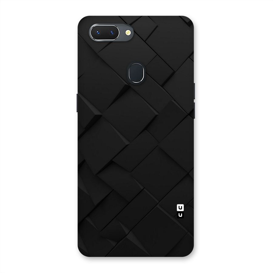 Black Elegant Design Back Case for Oppo Realme 2