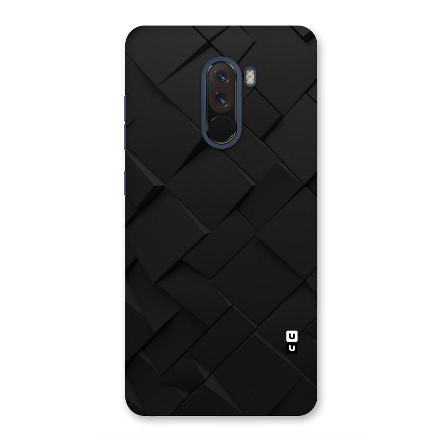 Black Elegant Design Back Case for Poco F1