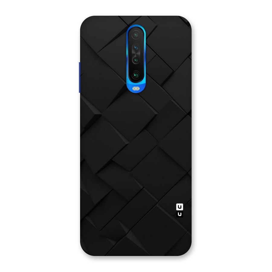 Black Elegant Design Back Case for Poco X2