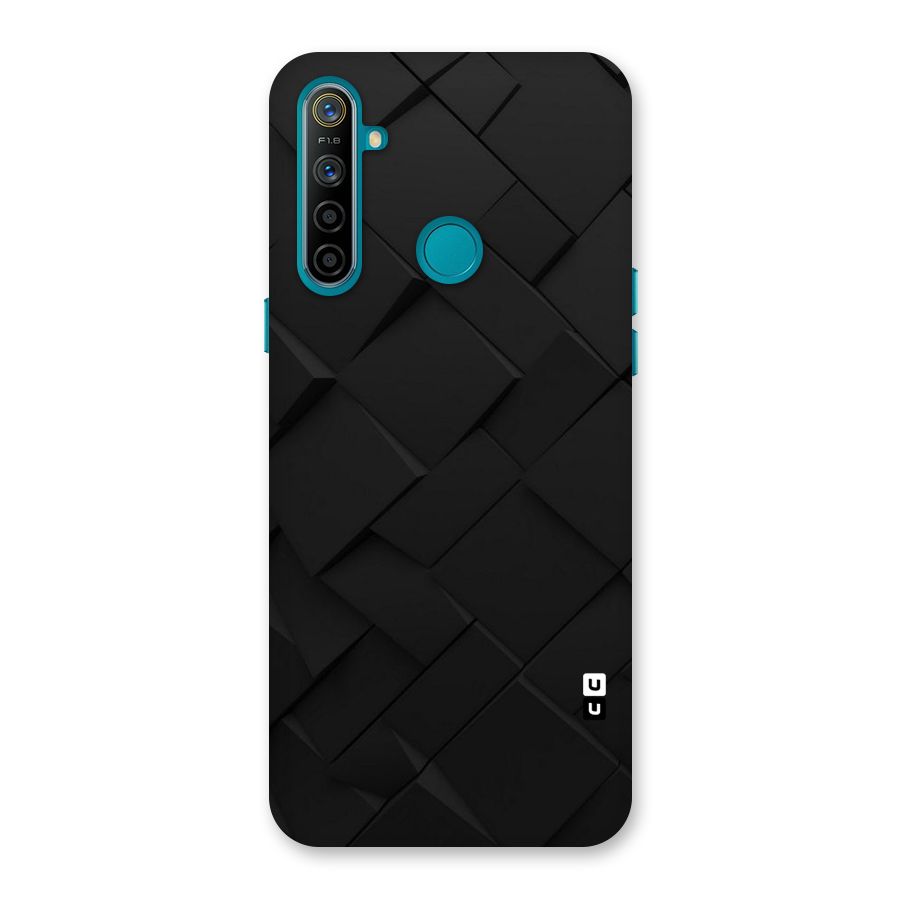 Black Elegant Design Back Case for Realme 5i