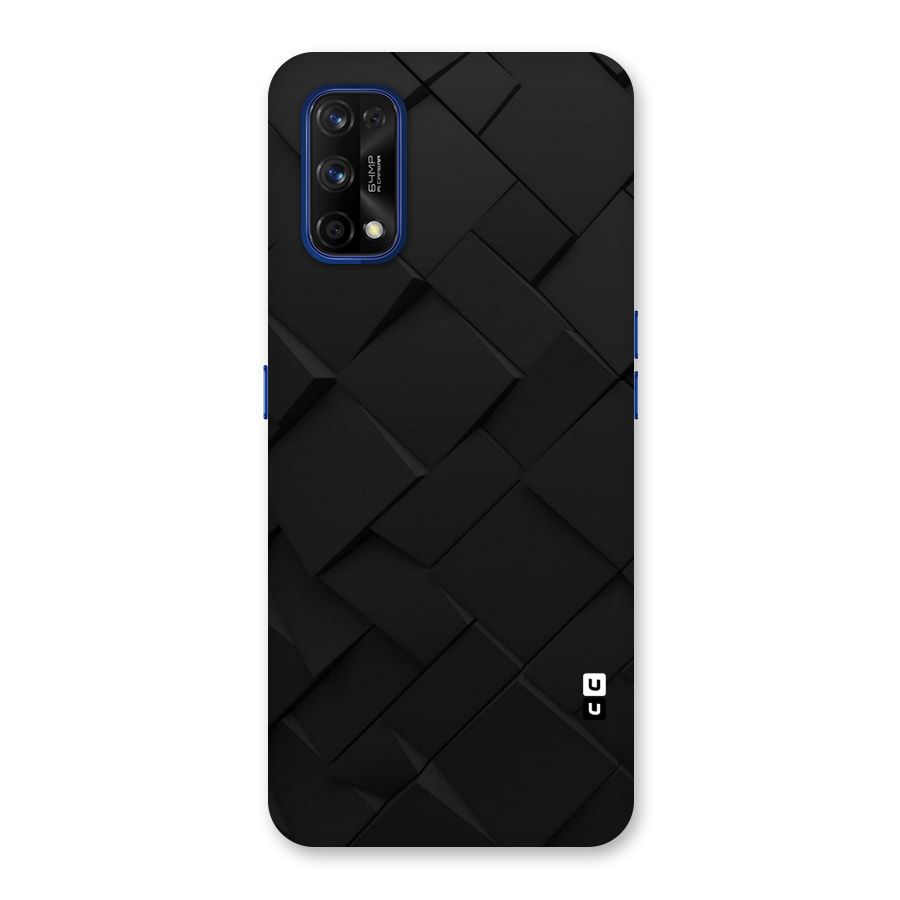 Black Elegant Design Back Case for Realme 7 Pro