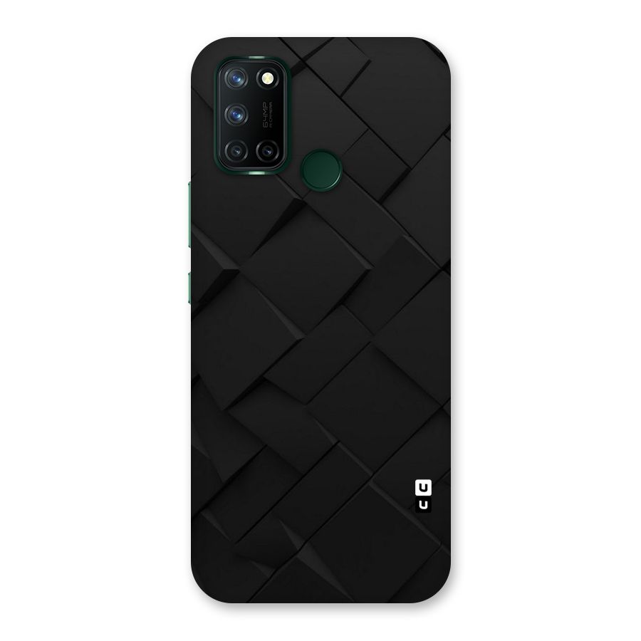 Black Elegant Design Back Case for Realme 7i