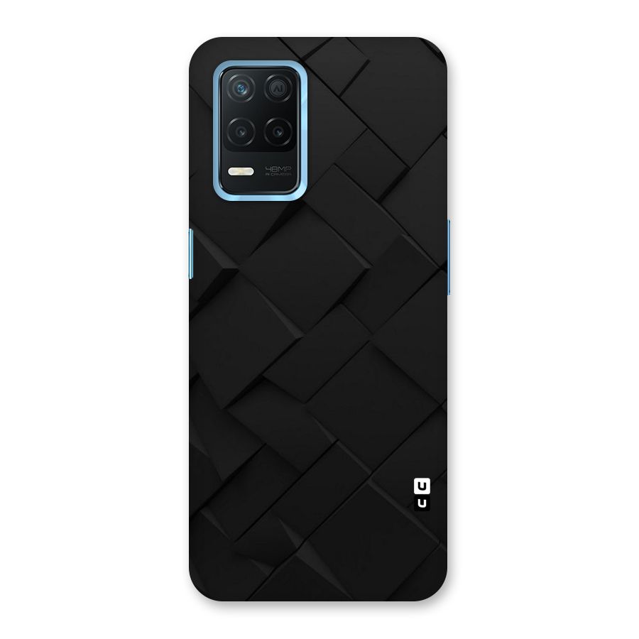Black Elegant Design Back Case for Realme 8 5G
