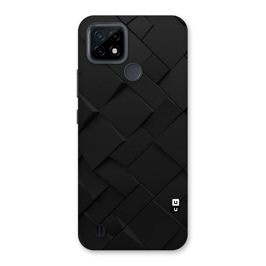 Black Elegant Design Back Case for Realme C21