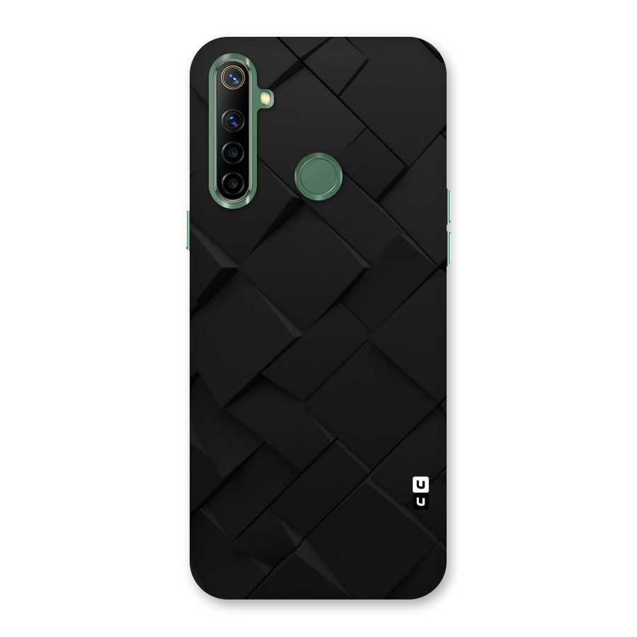 Black Elegant Design Back Case for Realme Narzo 10