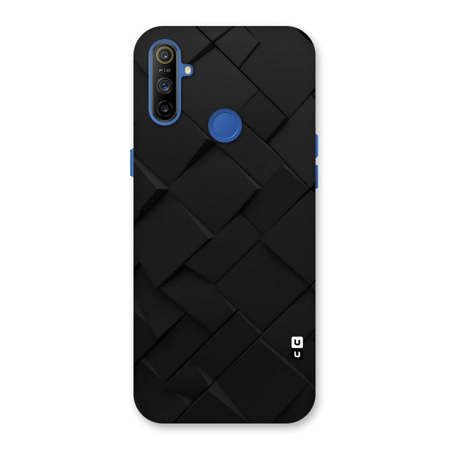 Black Elegant Design Back Case for Realme Narzo 10A