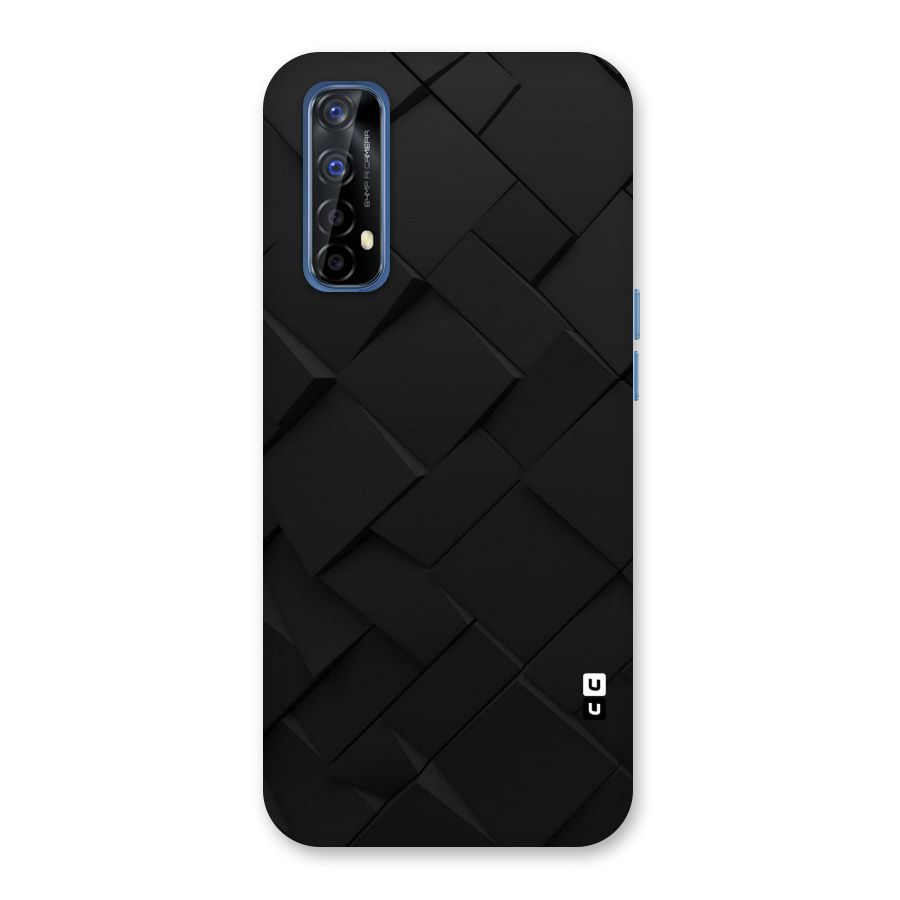 Black Elegant Design Back Case for Realme Narzo 20 Pro