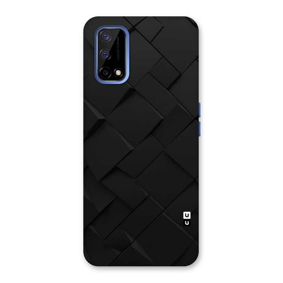 Black Elegant Design Back Case for Realme Narzo 30 Pro