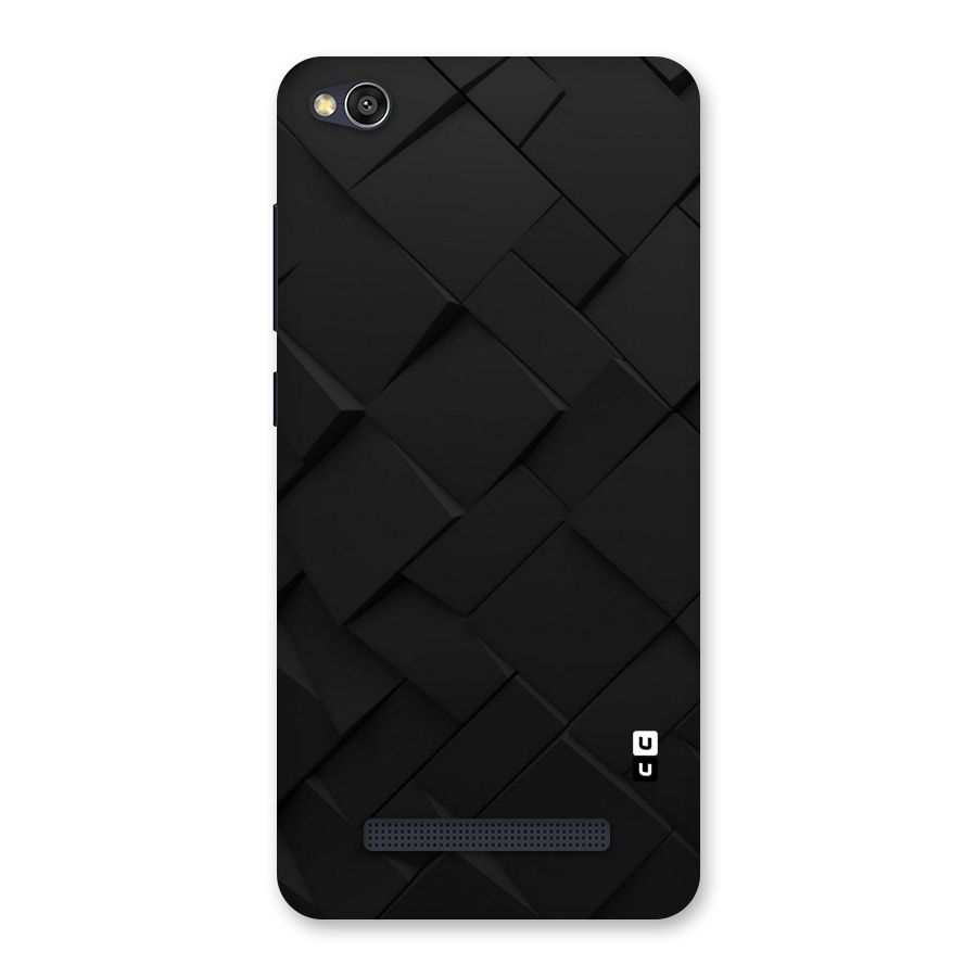 Black Elegant Design Back Case for Redmi 4A
