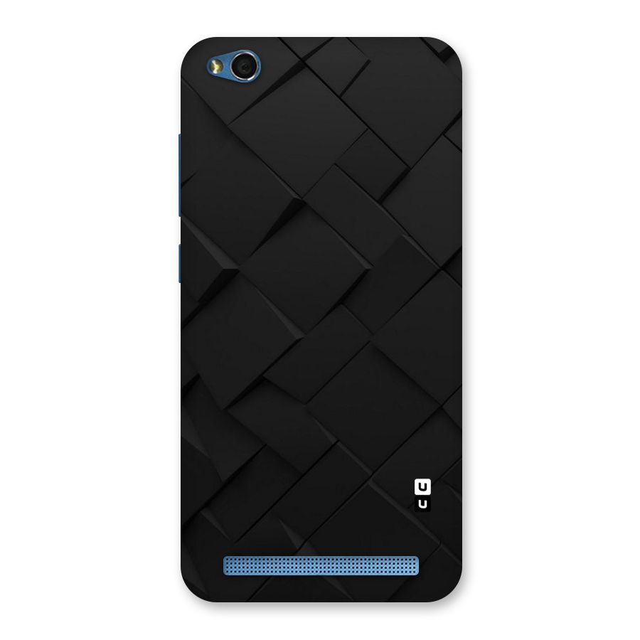 Black Elegant Design Back Case for Redmi 5A