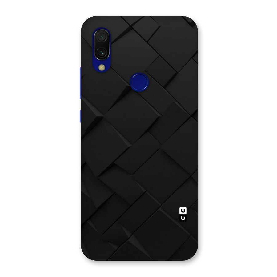 Black Elegant Design Back Case for Redmi 7
