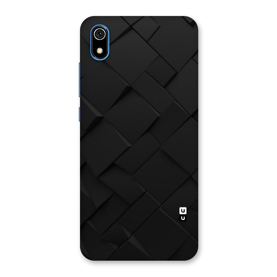 Black Elegant Design Back Case for Redmi 7A