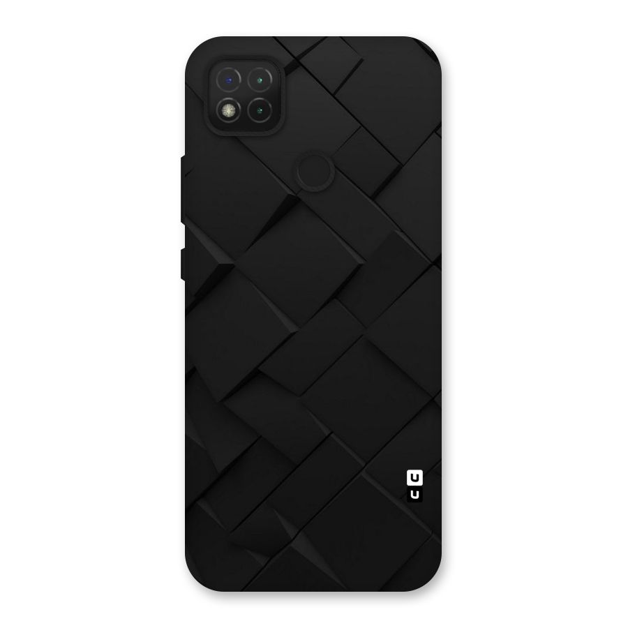 Black Elegant Design Back Case for Redmi 9C