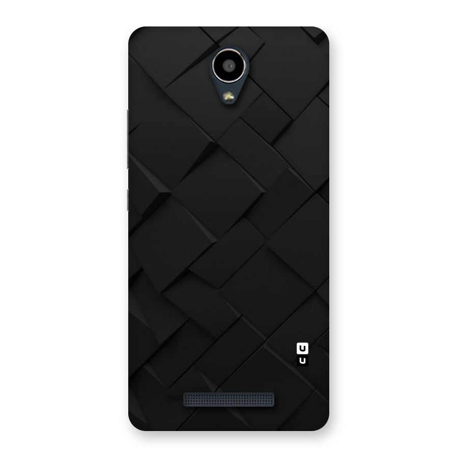Black Elegant Design Back Case for Redmi Note 2