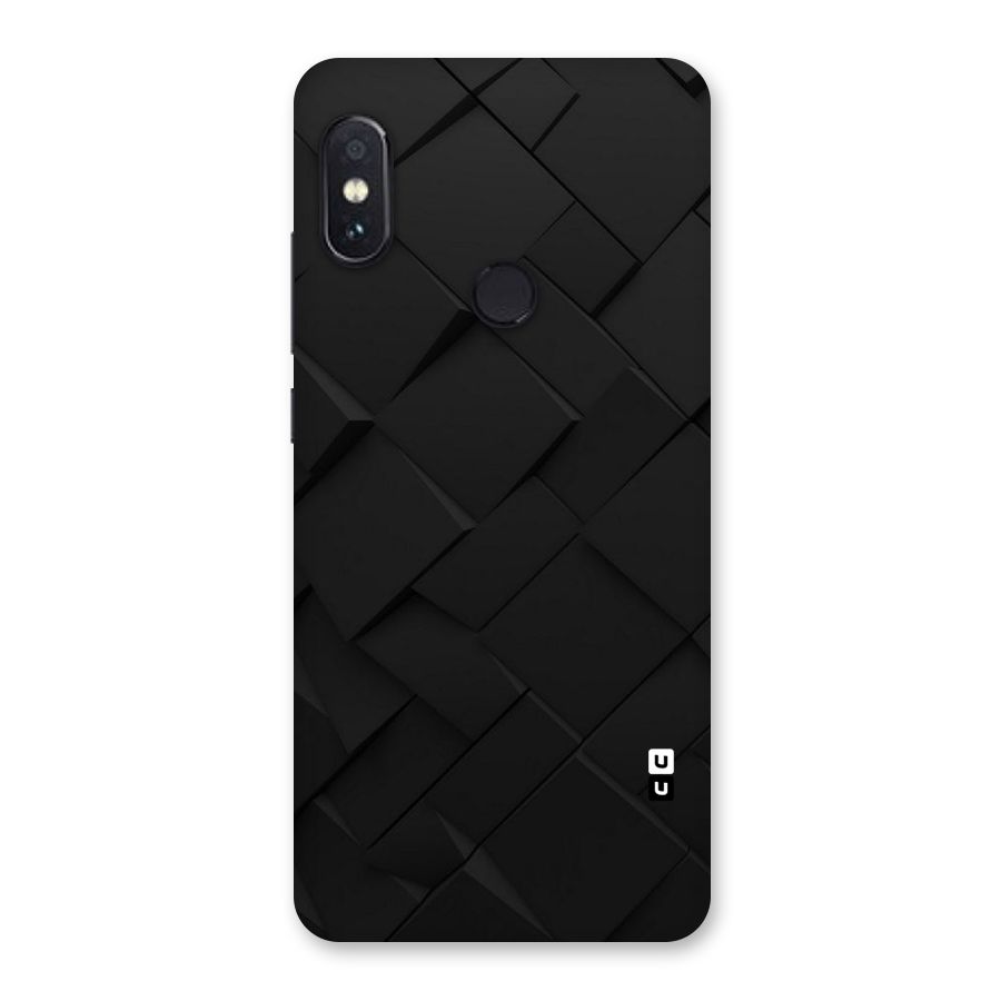 Black Elegant Design Back Case for Redmi Note 5 Pro