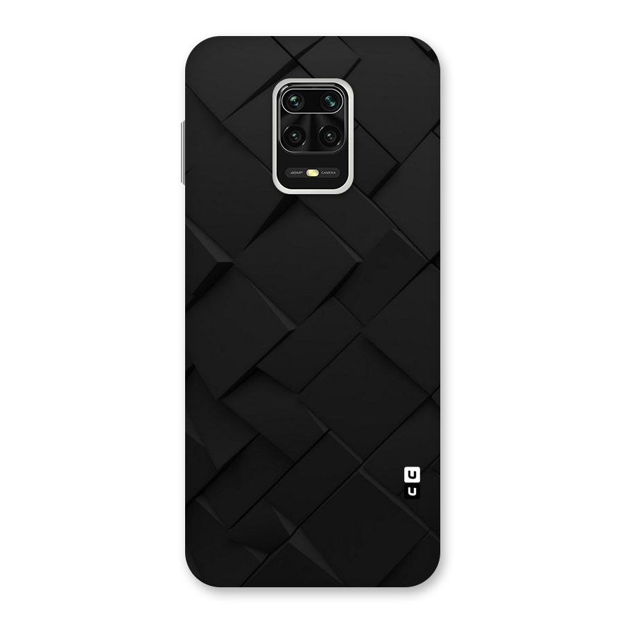 Black Elegant Design Back Case for Redmi Note 9 Pro Max